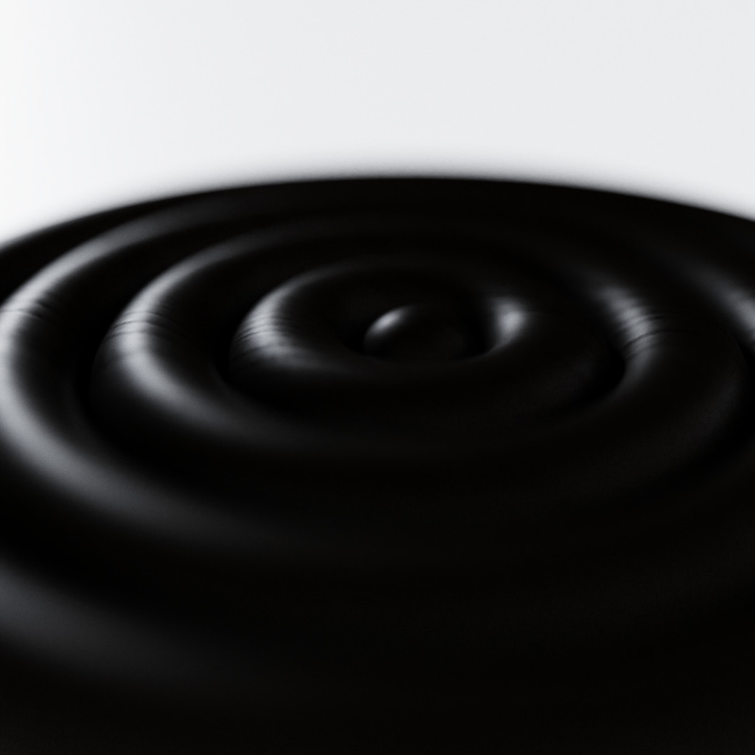 Ripple counter stool blackened zoom